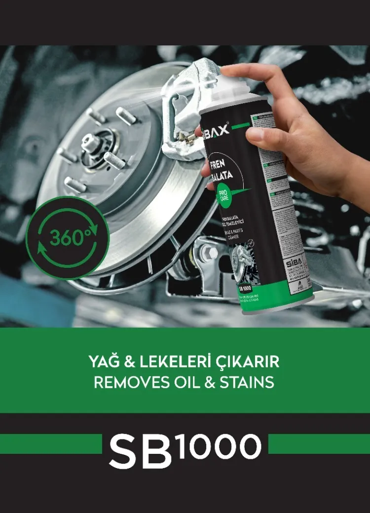 Balata spreyi uygulaması