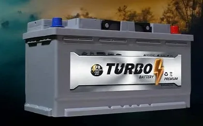 Turbo Battery akü — 3 yıl garanti