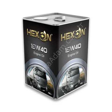 Hexon 15W40 motor yağı tenekesi
